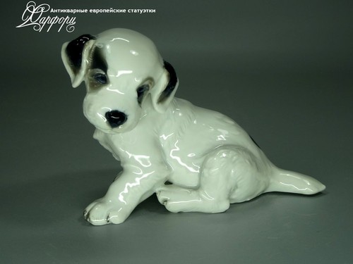 Купить фарфоровые статуэтки Rosenthal, Щенок терьера, Германия